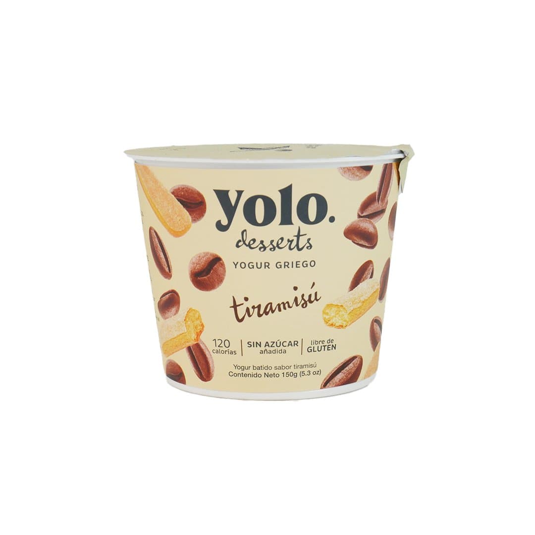 YOGURT GRIEGO TIRAMISU YOLO 150GR foto